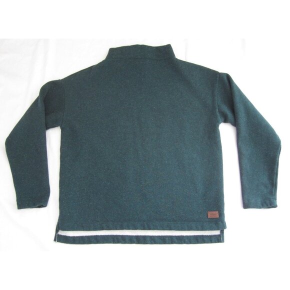 Women's LL Bean Sherpa Pullover Sweatshirt Sz S PET (WB434) - Picture 1 of 8